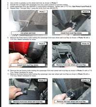 2020-2025 GMC Sierra HD Mud Flap Delete Kit - 6 Piece