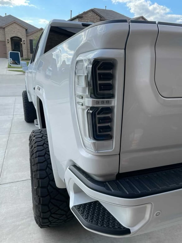 20202023 GMC Sierra Spyder LED Tail Lights Colormatched MidsouthLED