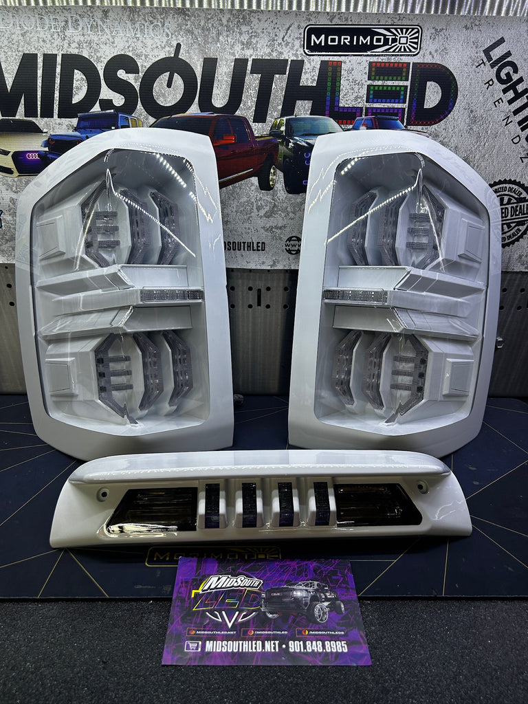 メラブライト 2014-2018 Silverado LED Tail lights Colormatched Model X – MidsouthLED
