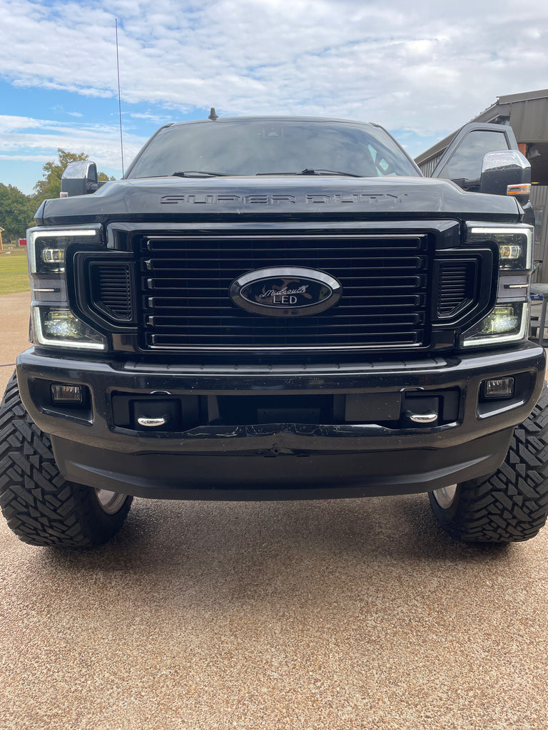 2020-2023 Ford Super Duty High-Flow Grille Colormatched – MidsouthLED