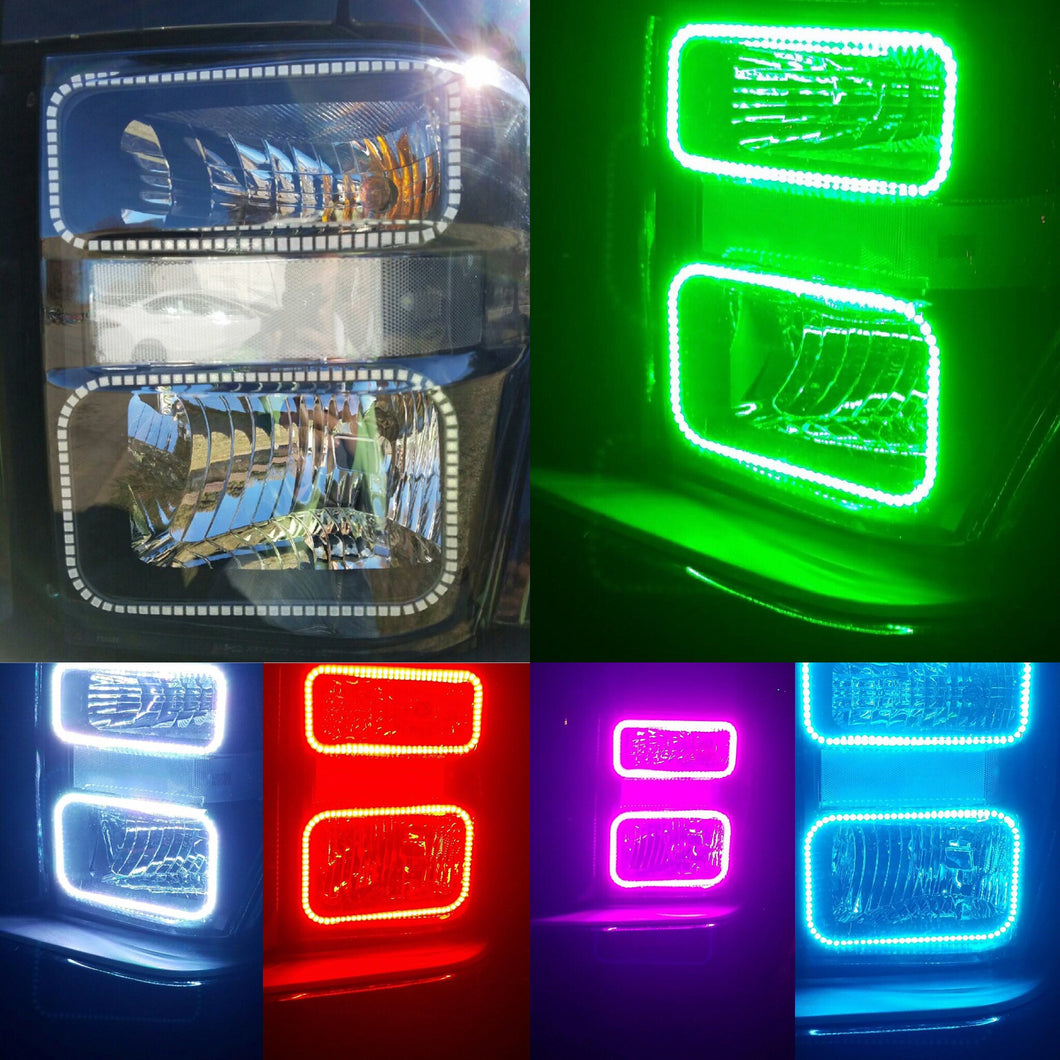 Prebuilt 2008-2010 Ford F-250 headlights