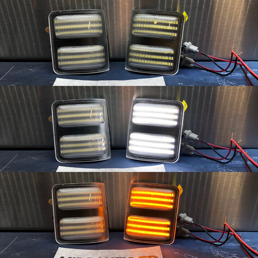 2008-2016 Super Duty Tow Mirror Sequential Switchback Marker Lights