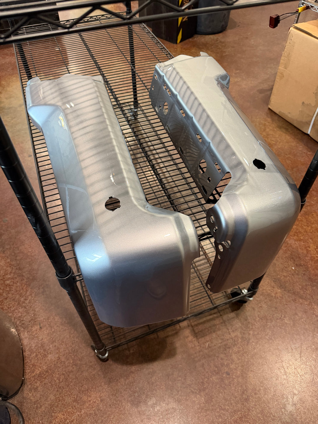 2017–2022 Ford Super Duty Paint-Matched Rear Bumper End Caps