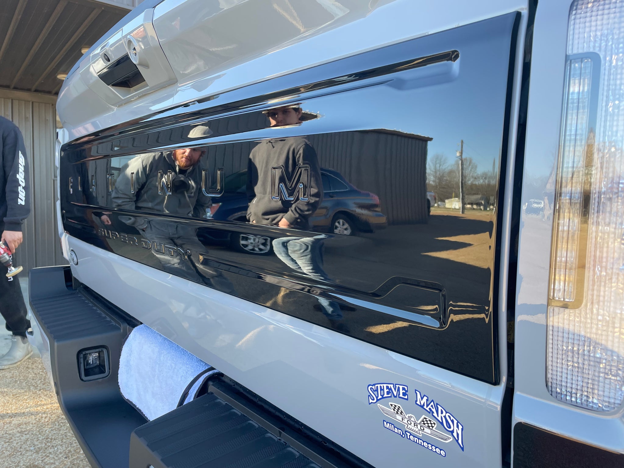 2017-2025 Ford Superduty Tailgate Appliqué Panel - Platinum, Limited ...