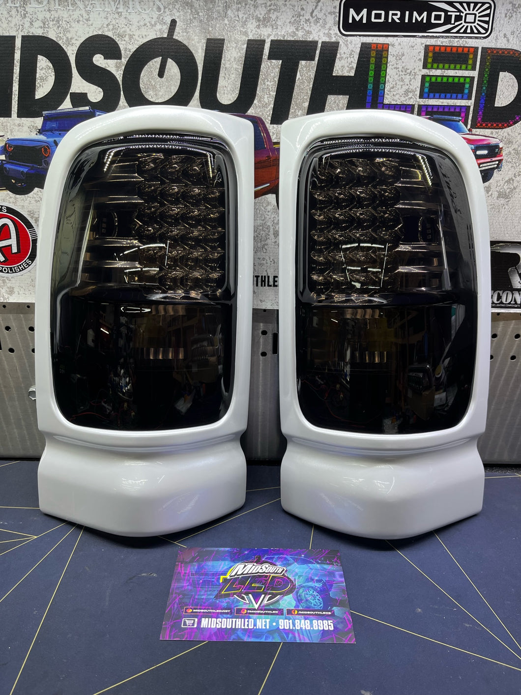 1994-2002 Ram 2nd Gen Tail Lights Colormatched