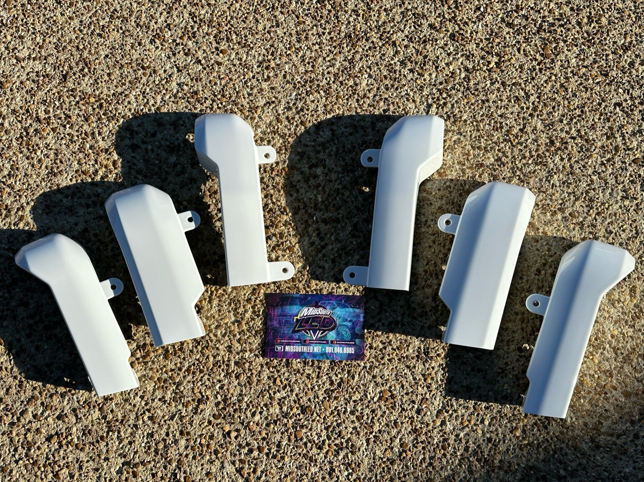 20202024 GMC Sierra 2500 HD/3500 HD Mud Flap Delete Kit 6 Piece
