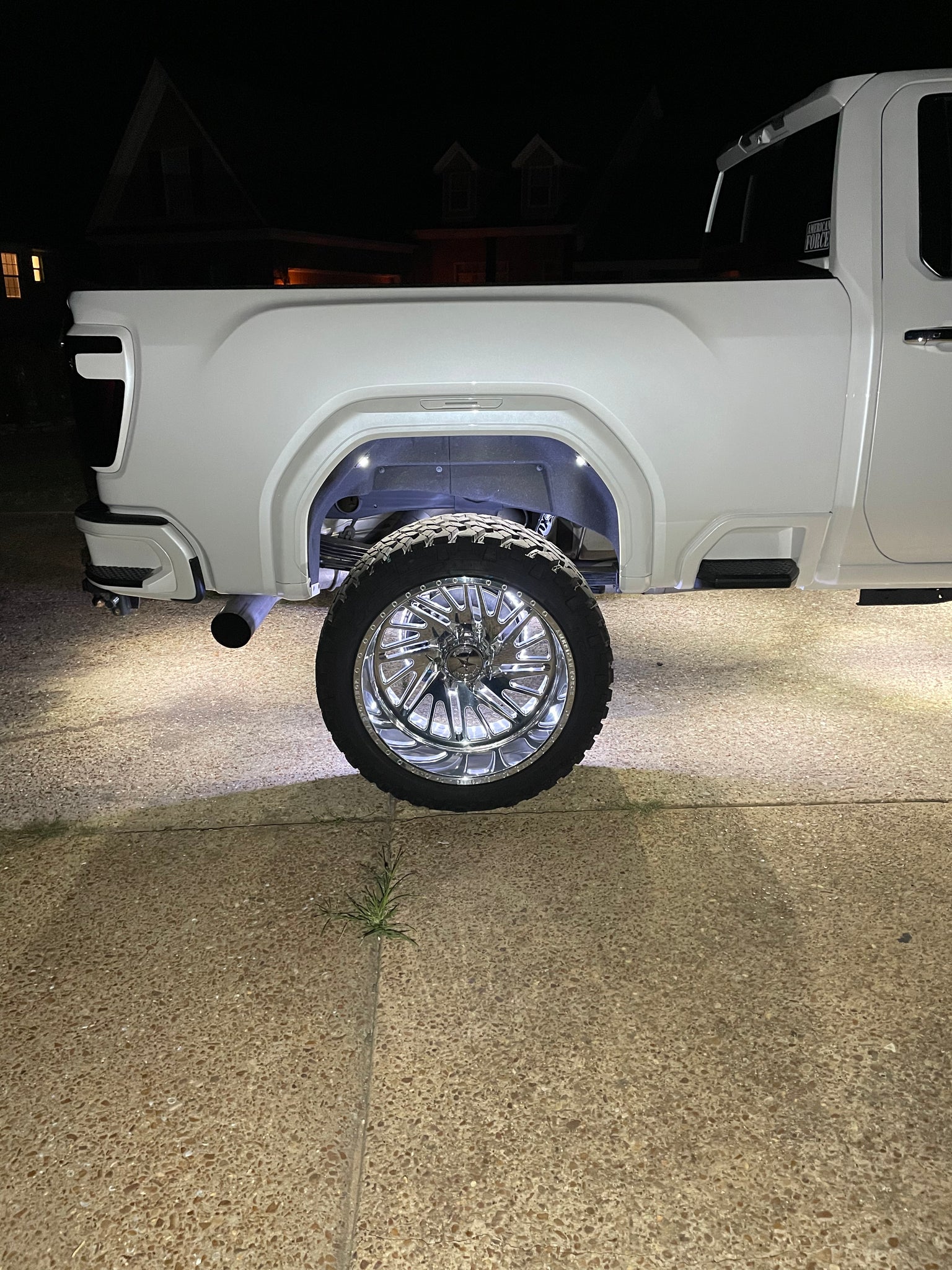 20202024 GMC Sierra 2500 HD/3500 HD Mud Flap Delete Kit 6 Piece