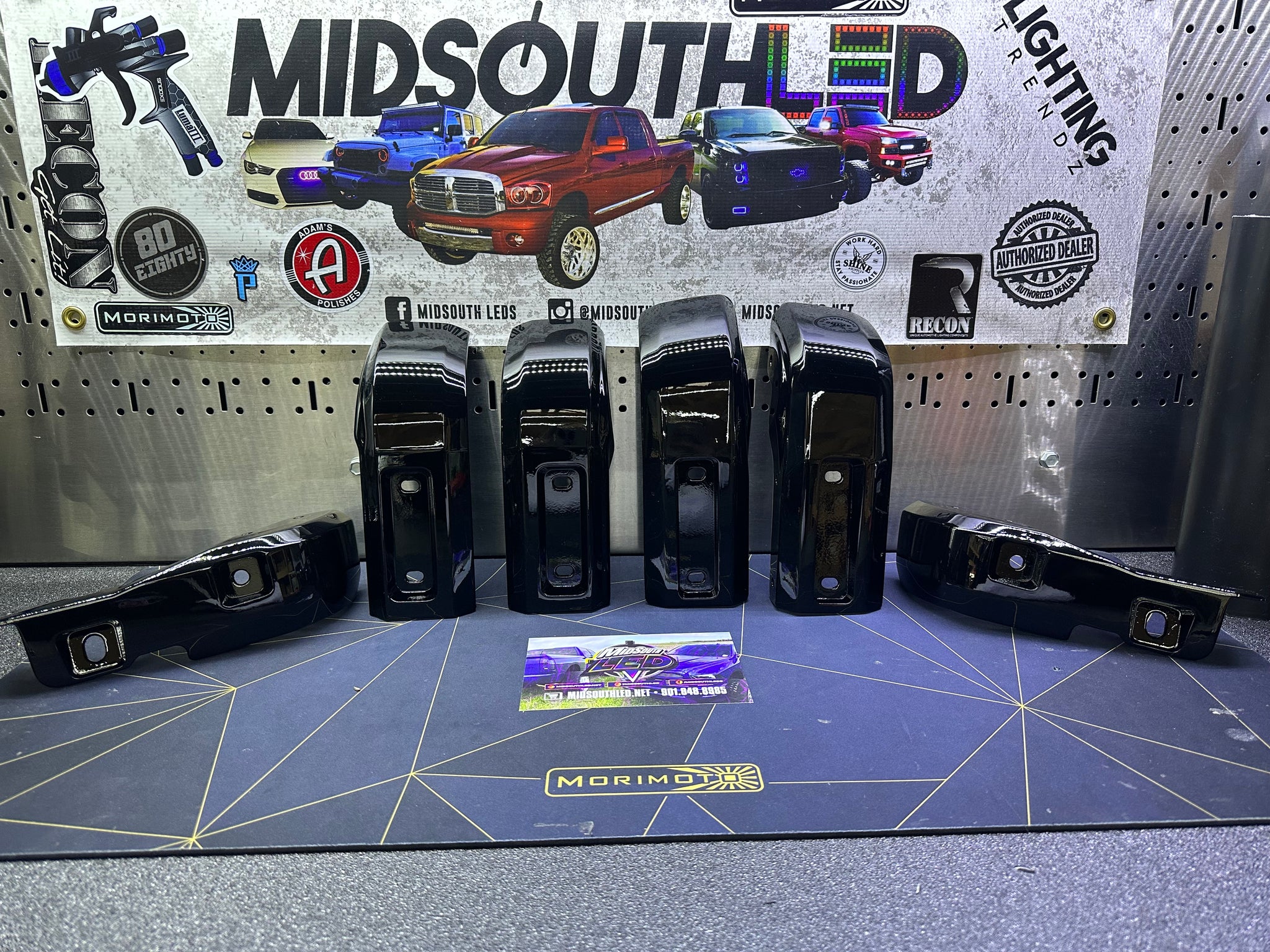 20192024 GMC Sierra 1500 Mud Flap Delete 6 Piece MidsouthLED