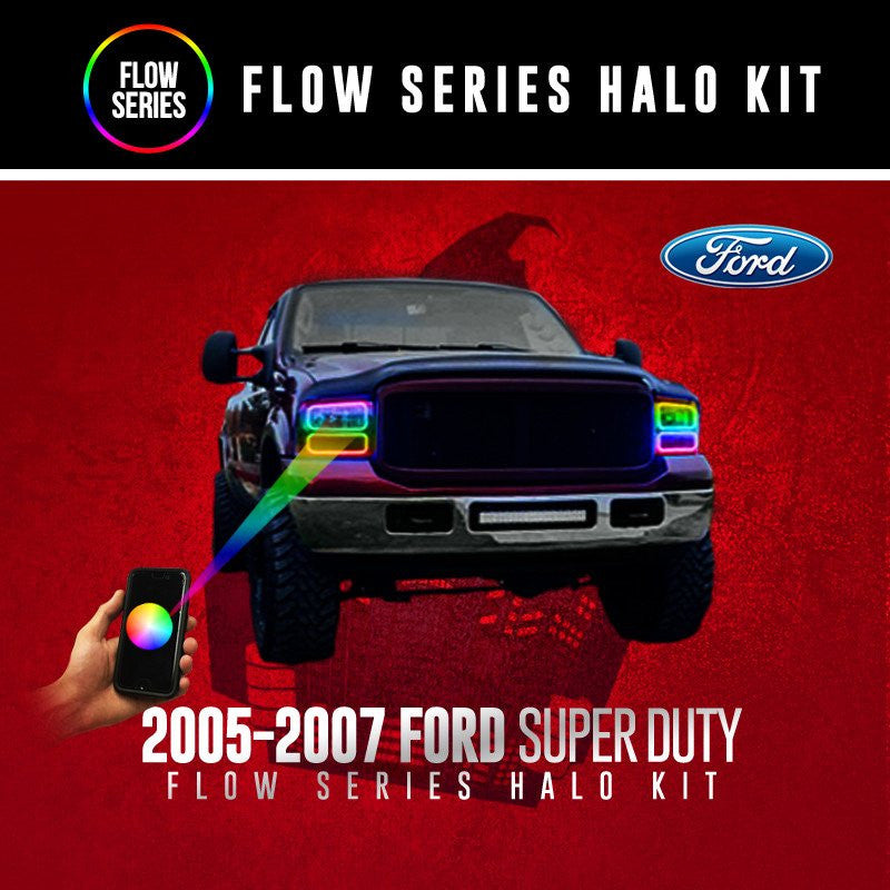2005-2007 Ford Super Duty Flow Series (Full Kit) Halo Kit
