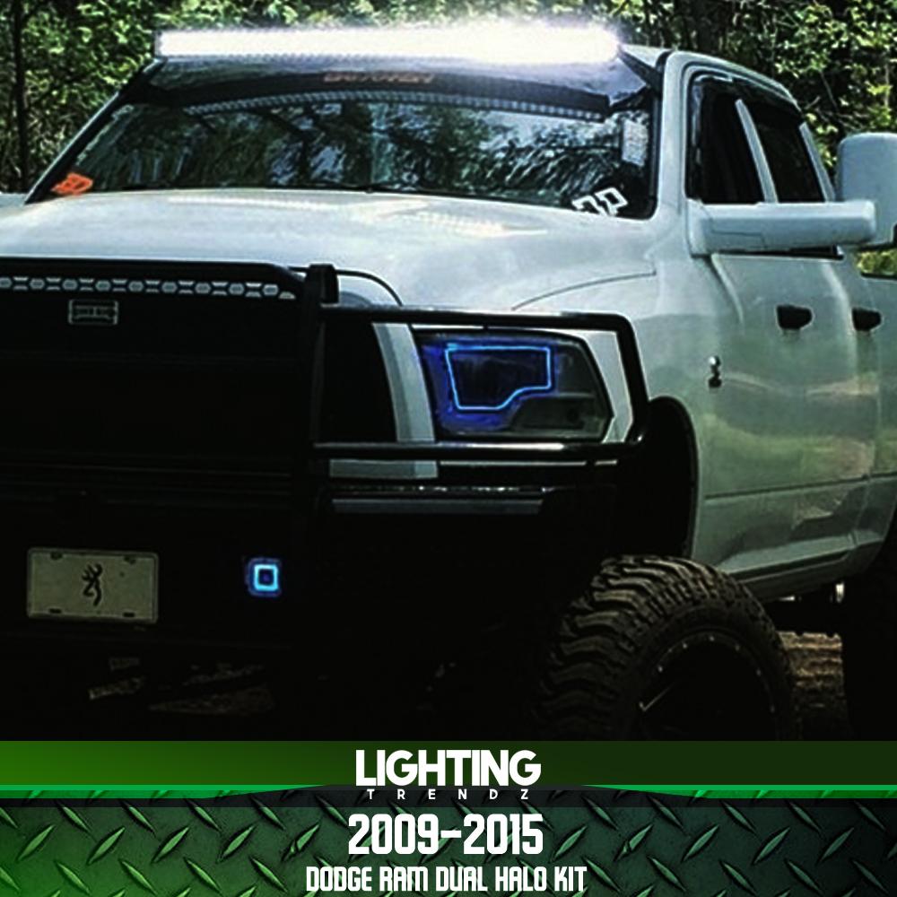2009-2015 Dodge Ram (Dual) Halo Kit