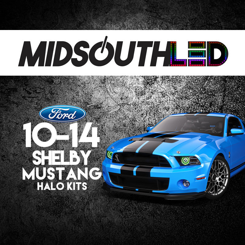 2010-2014 Ford Shelby Mustang COLORWERKZ Halo Kit