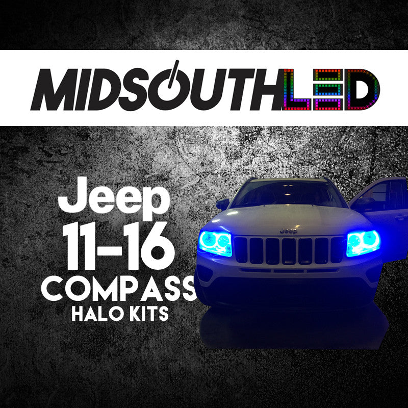 2011-2016 Jeep Compass COLORWERKZ Halo Kit