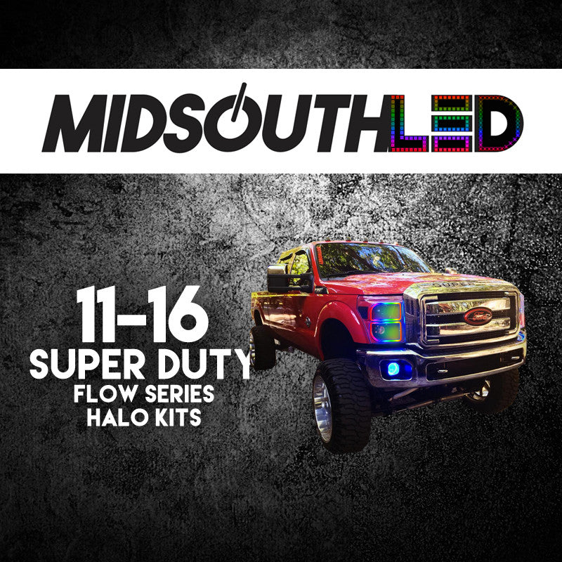 2011-2016 Ford Super Duty Flow Series (Full Kit) Halo Kit