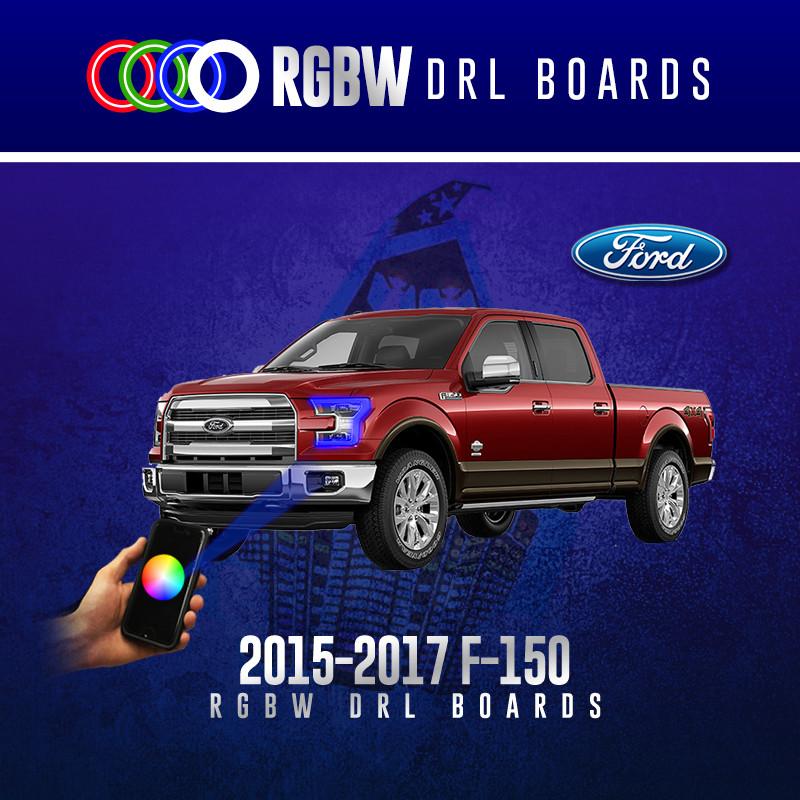 2015-2017 Ford F-150 RGBW DRL Boards