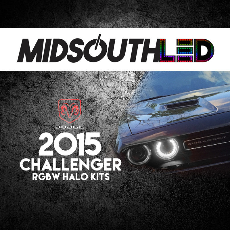 2015 Dodge Challenger RGBW Halo Kit