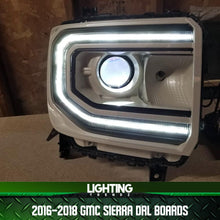2016-2018 GMC Sierra RGBW+A DRL Boards