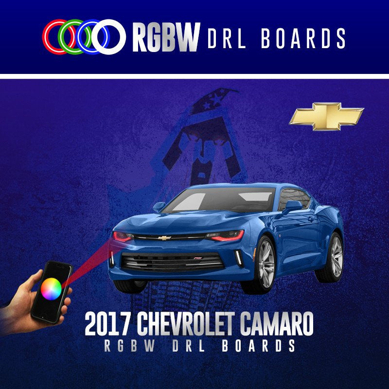 2017 Chevrolet Camaro RGBW DRL Boards