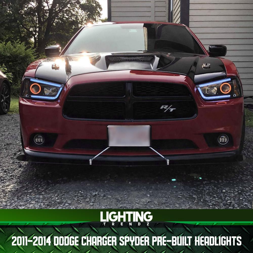 2011-2014 Dodge Charger Spyder Pre-Built Headlights