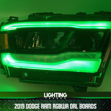 2019 Dodge Ram RGBWA DRL Boards