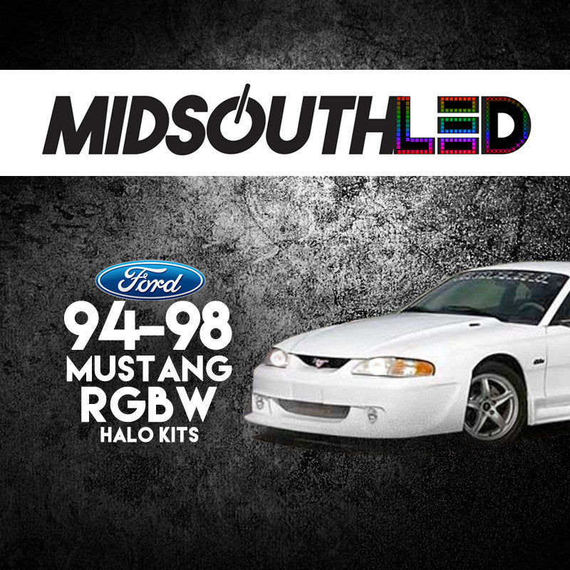 1994-1998 Ford Mustang RGBW Halo Kit