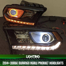 2014+ Dodge Durango RGBW Prebuilt Headlights