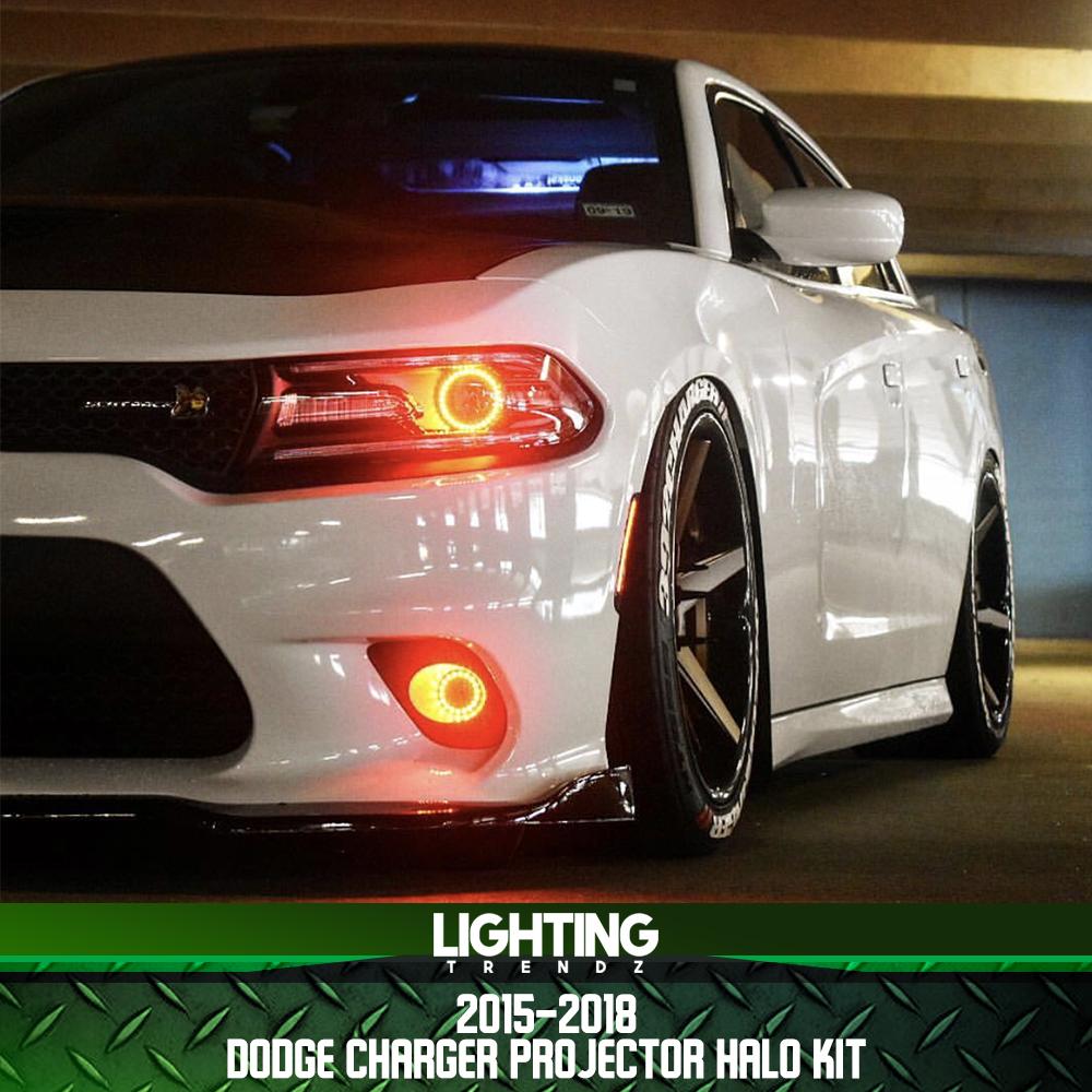 2015-2019 Dodge Charger Projector Halo Kit
