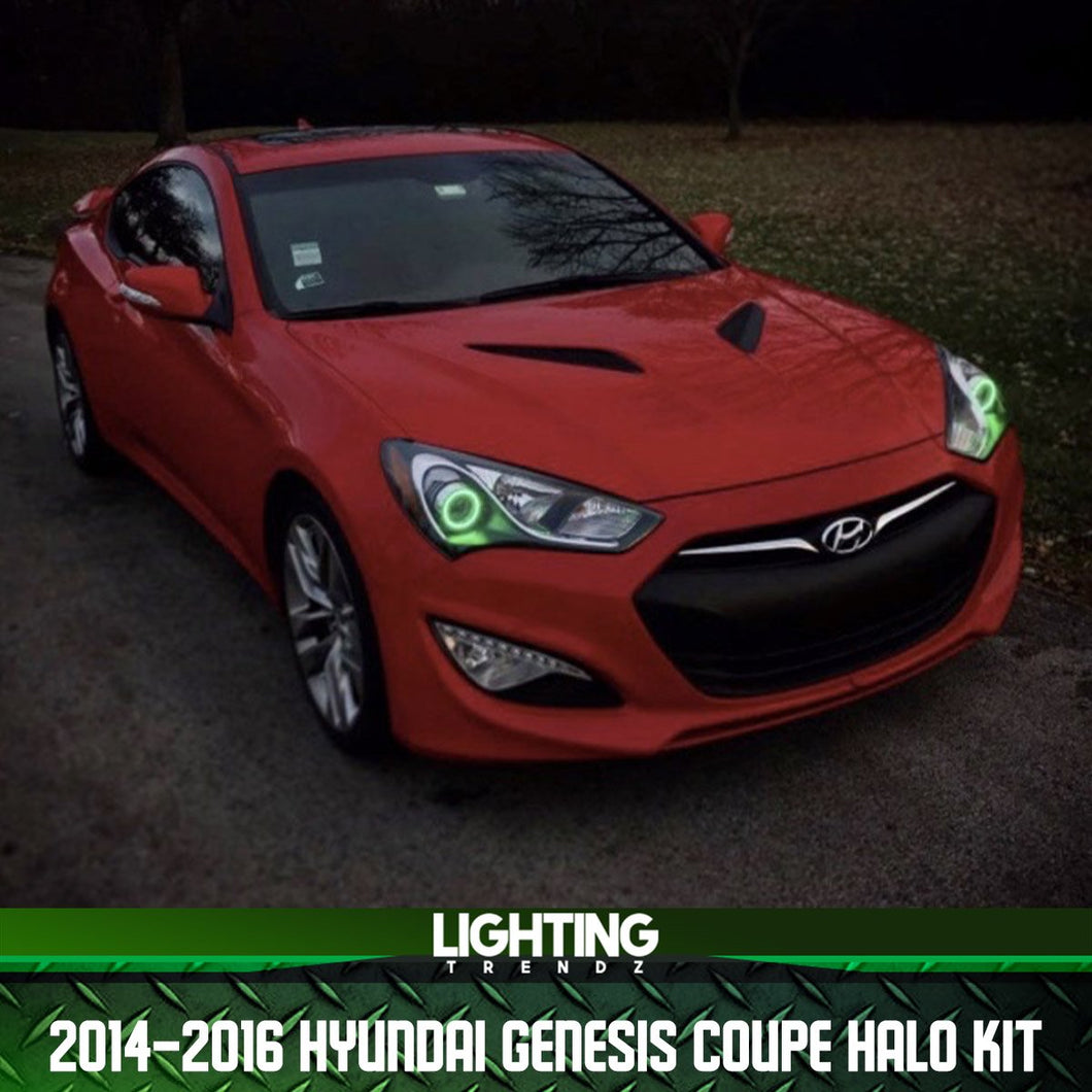 2014-2016 Hyundai Genesis Coupe Projector Halo Kit