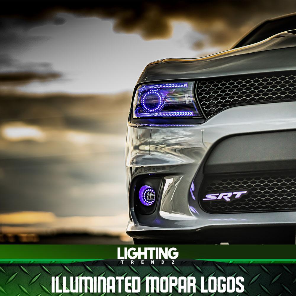 Illuminated Mopar Logos