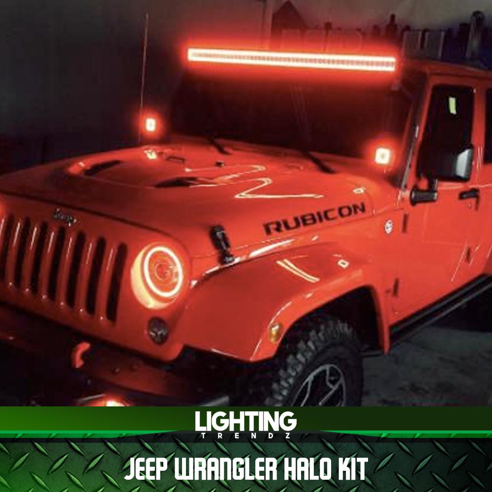 Jeep Wrangler Halo Kit