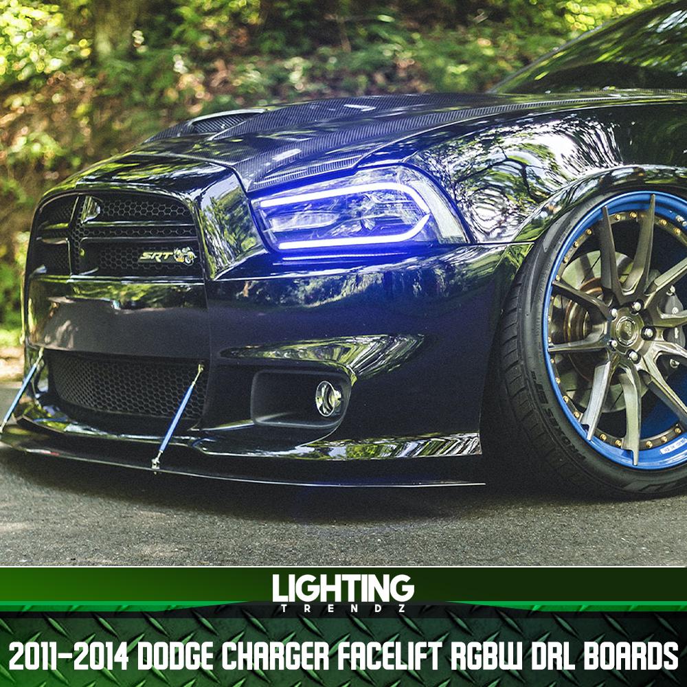 2011-2014 Vland FaceLift Dodge Charger RGBWA DRL Boards