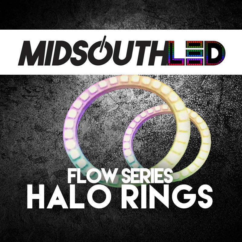 Flow Series MM Halo Rings