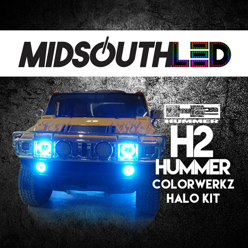 H2 Hummer COLORWERKZ Halo Kit
