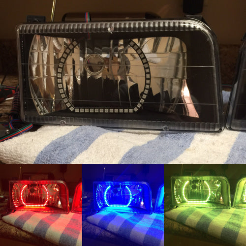 Prebuilt 1992-96 ford f150 f250 headlights