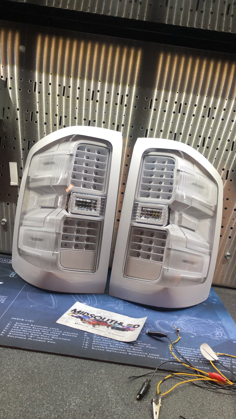 20142018 Silverado Colormatched LED Tail Lights MidsouthLED