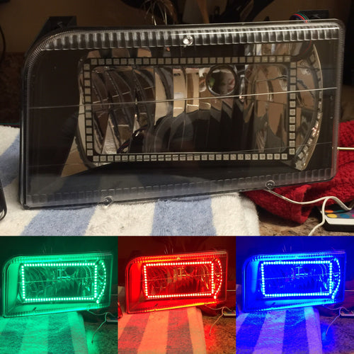 Prebuilt 1992-1996 ford f150 f250 headlights