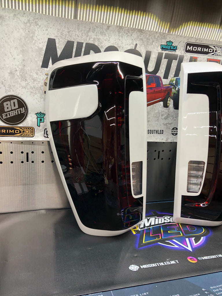 2019-2023 GMC Sierra oem LED Tail Lights Colormatched – MidsouthLED