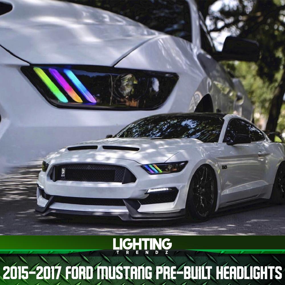 2015-2017 Ford Mustang Pre-Built Headlights