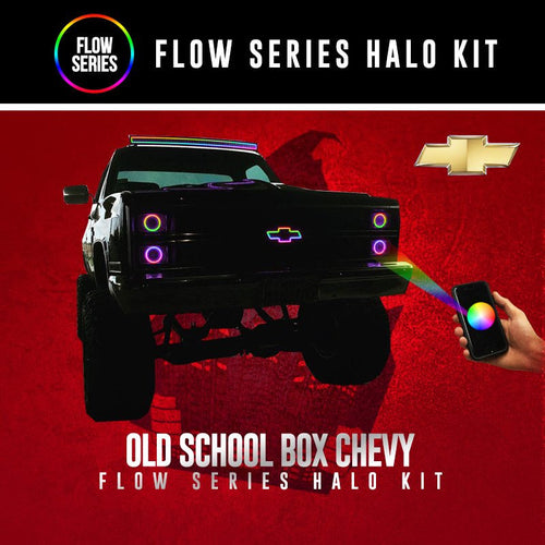 Old School Box Chevy Flow Series Halo Kit