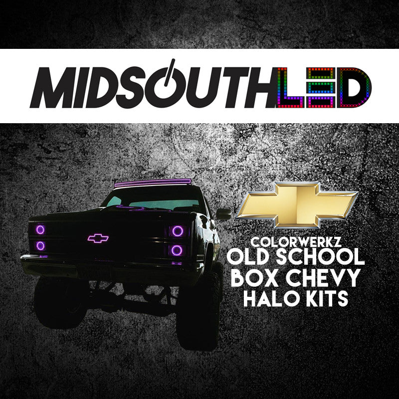 Old School Box Chevy COLORWERKZ Halo Kit