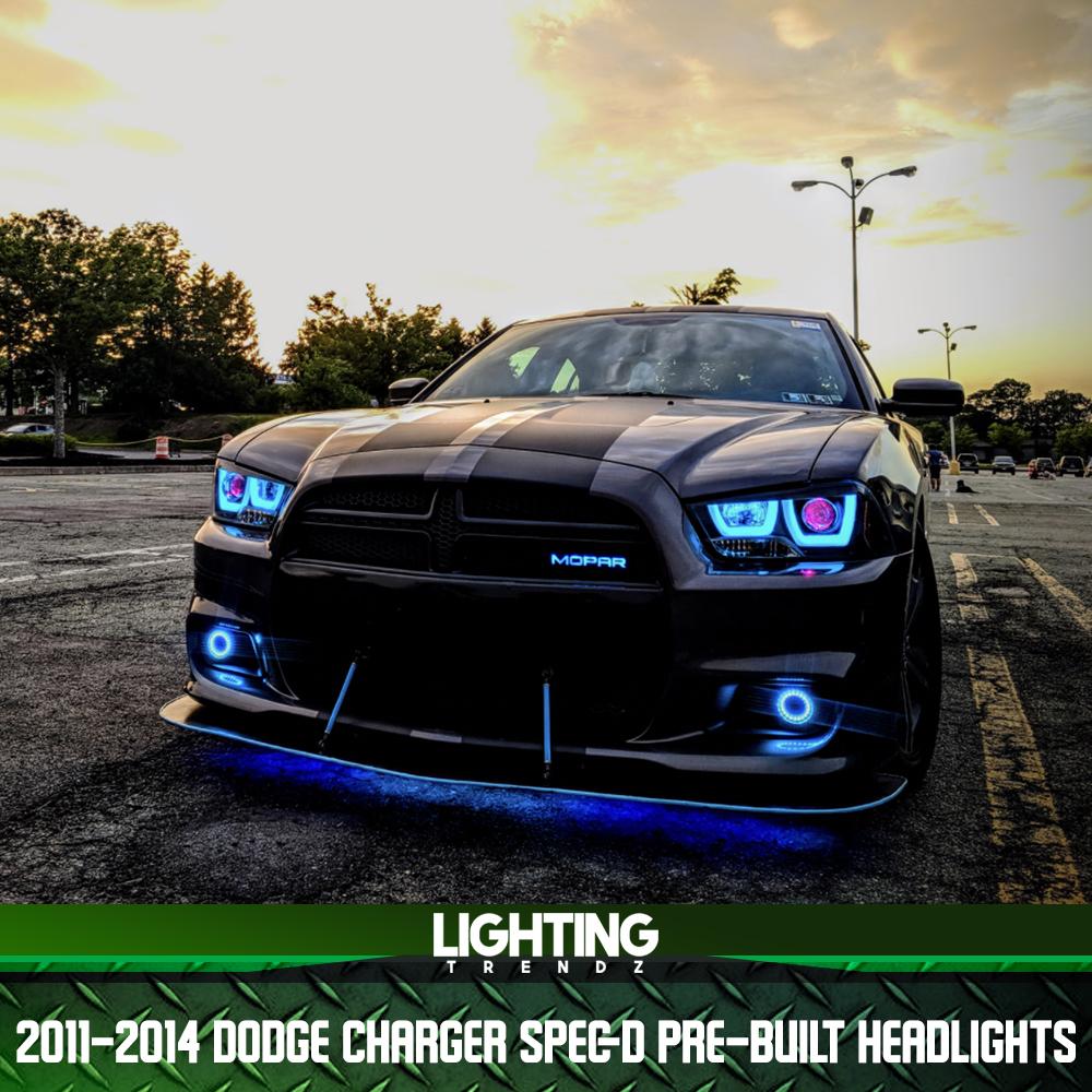 2011-2014 Dodge Charger Spec-D Pre-Built Headlights