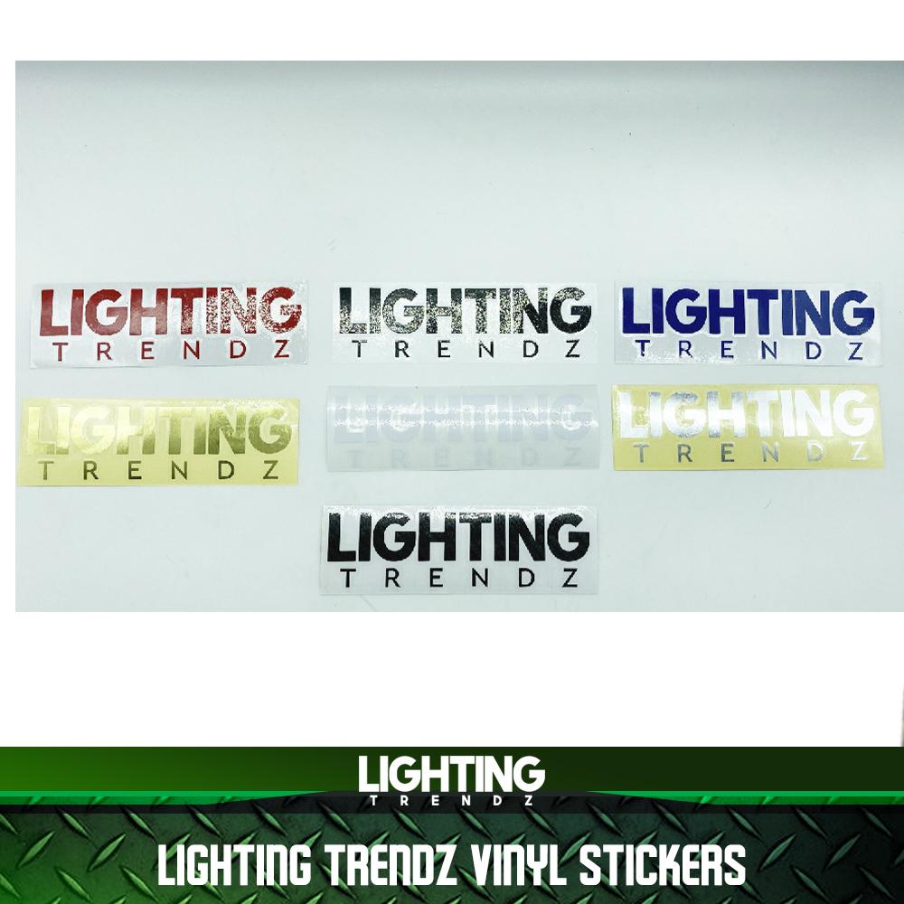 Lighting Trendz Vinyl Stickers